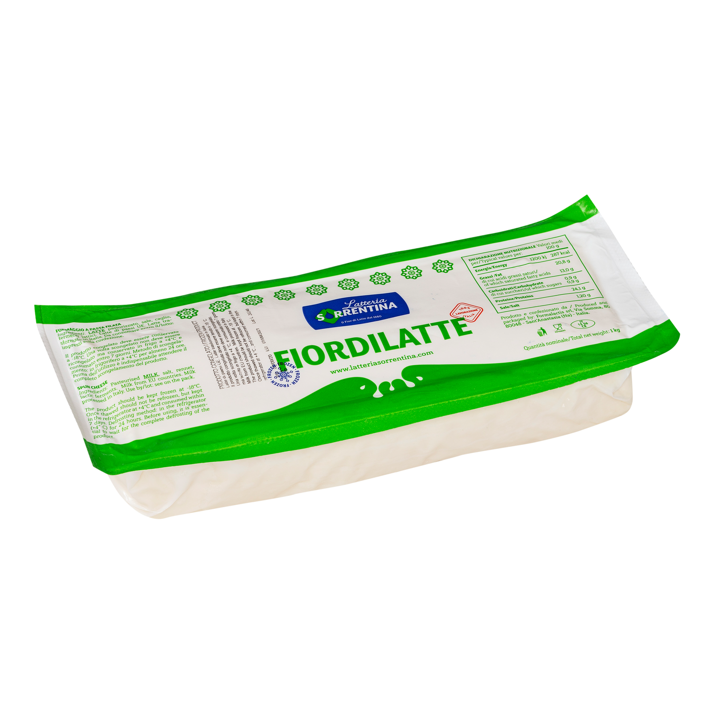 Latteria Sorrentina Fior di Latte mozzarellatanko 1kg pakaste