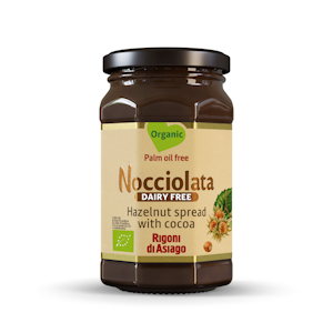 Nocciolata Luomu Maidoton Hasselpähkinälevite 250g