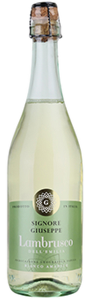 Signore Giuseppe Lambrusco Bianco 8% 0,75l