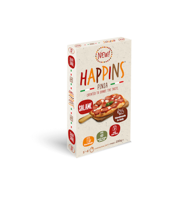 Happins Pinsa Salame 350 g pakaste