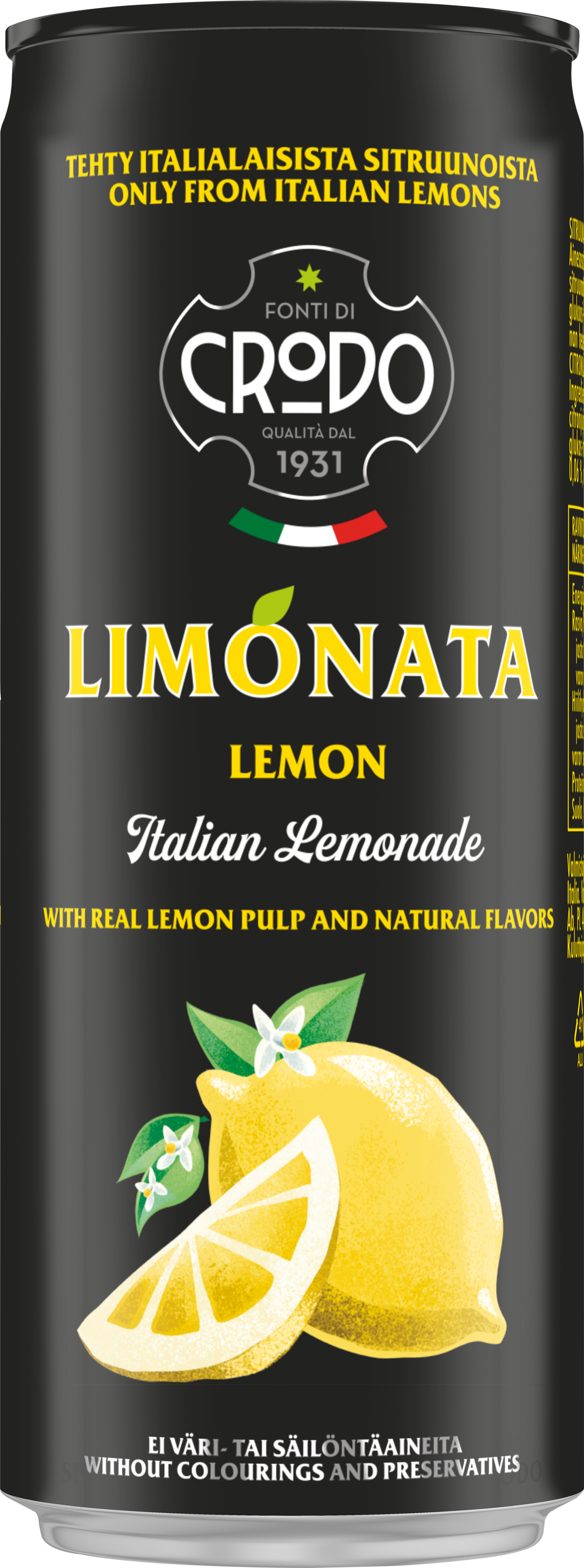 Fonti Di Crodo Limonata Lemon 0,33l