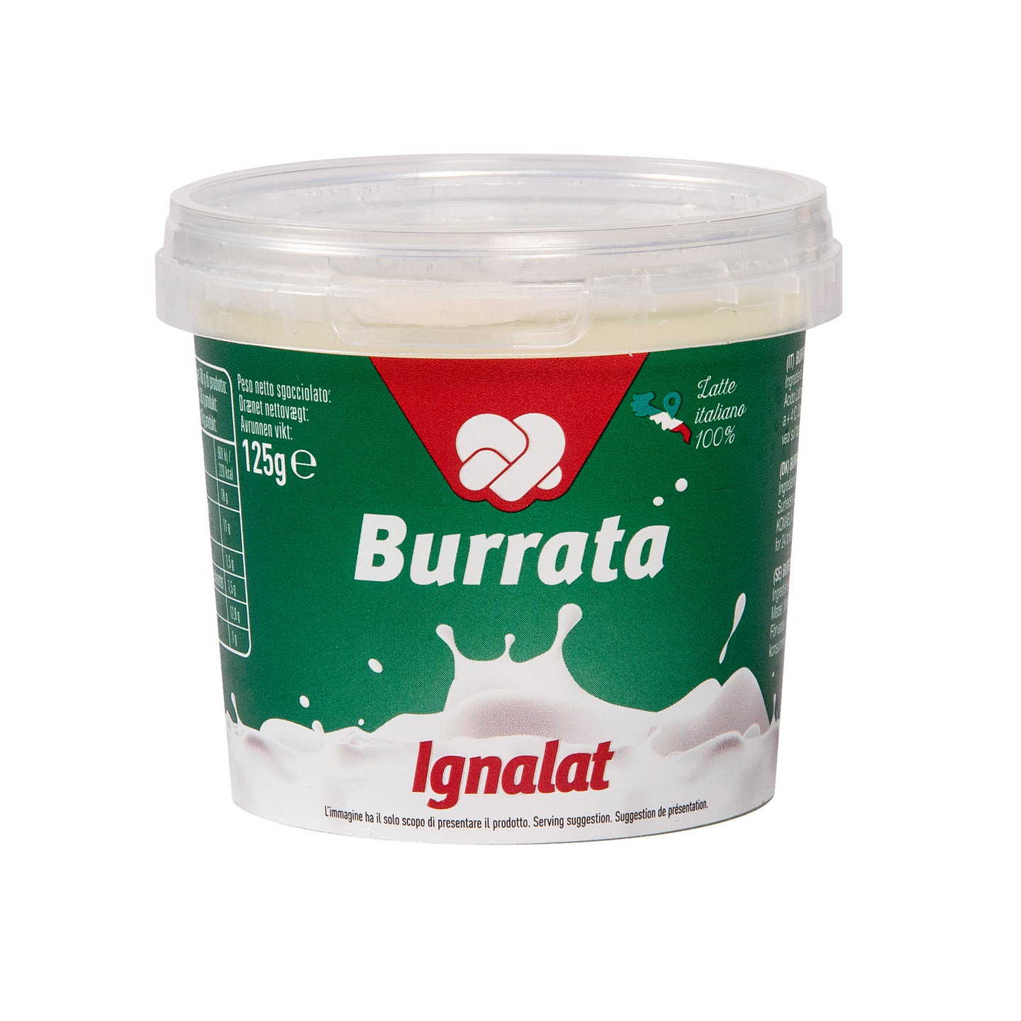 Ignalat burrata 210g/125g