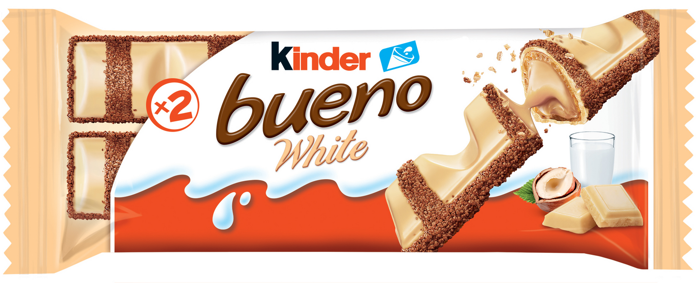 Kinder Bueno White chokladbar 39g
