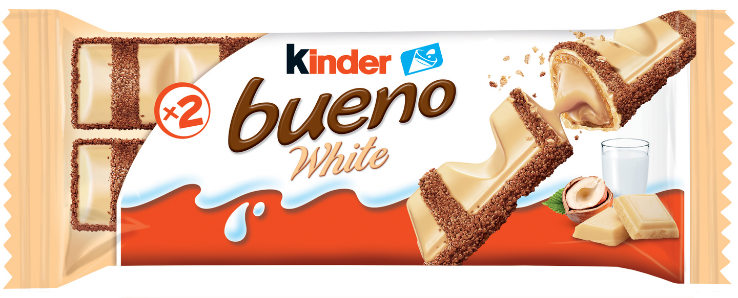 Kinder bueno white vohvelipatukka 39g