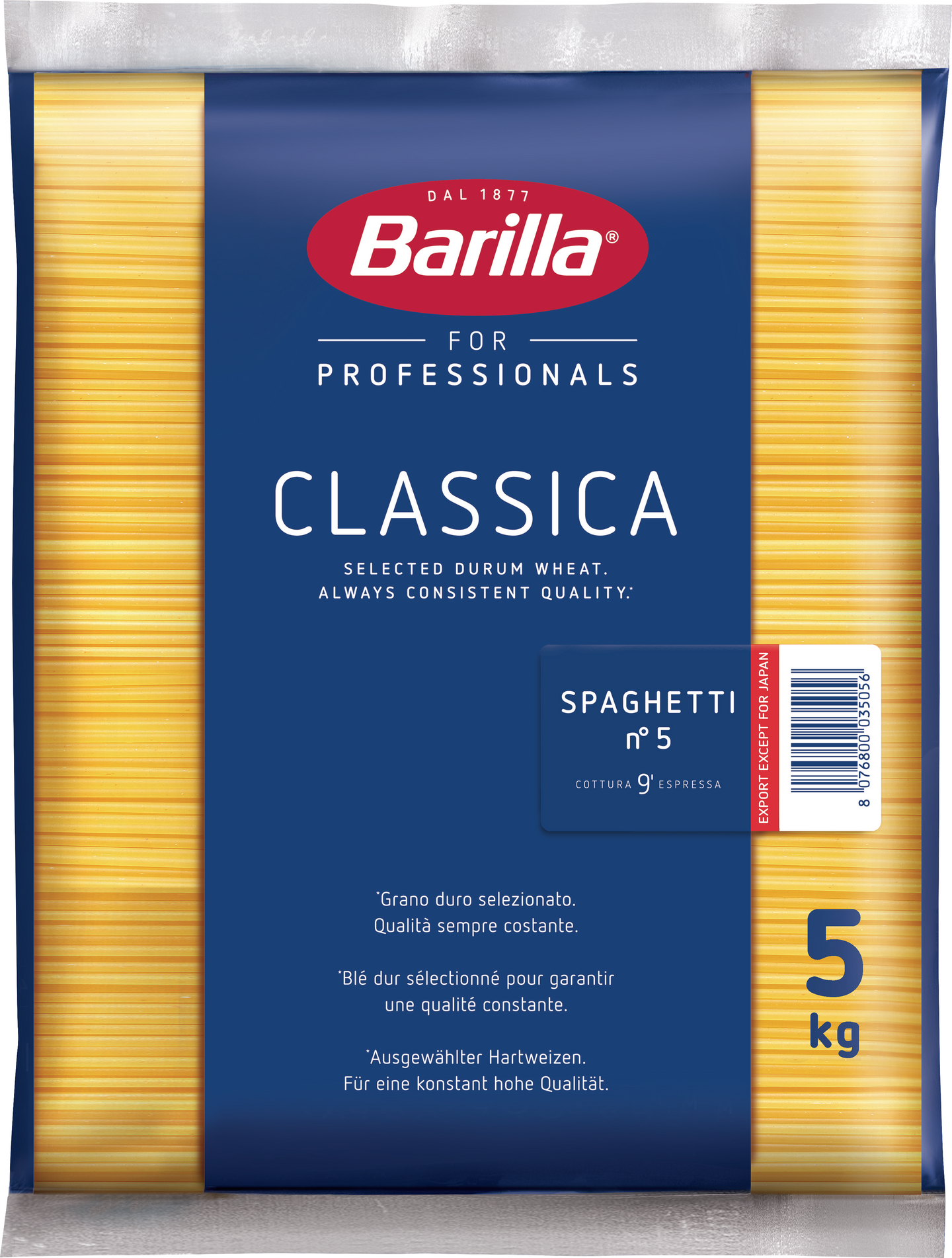 Barilla Spaghetti 5kg