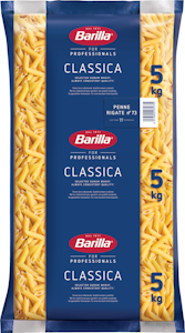 Barilla pasta penne rigate 5kg