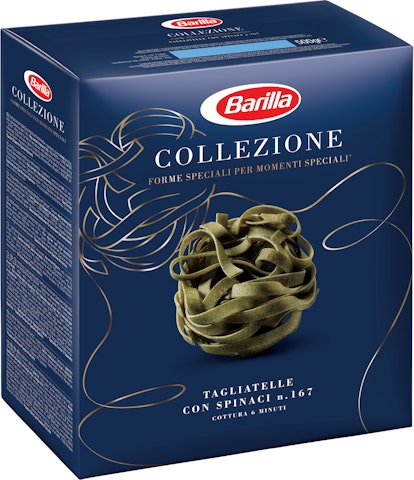 Barilla Collezione Tagliatelle con spinachi durumvehnästä valmistettu pinaattipasta 500g