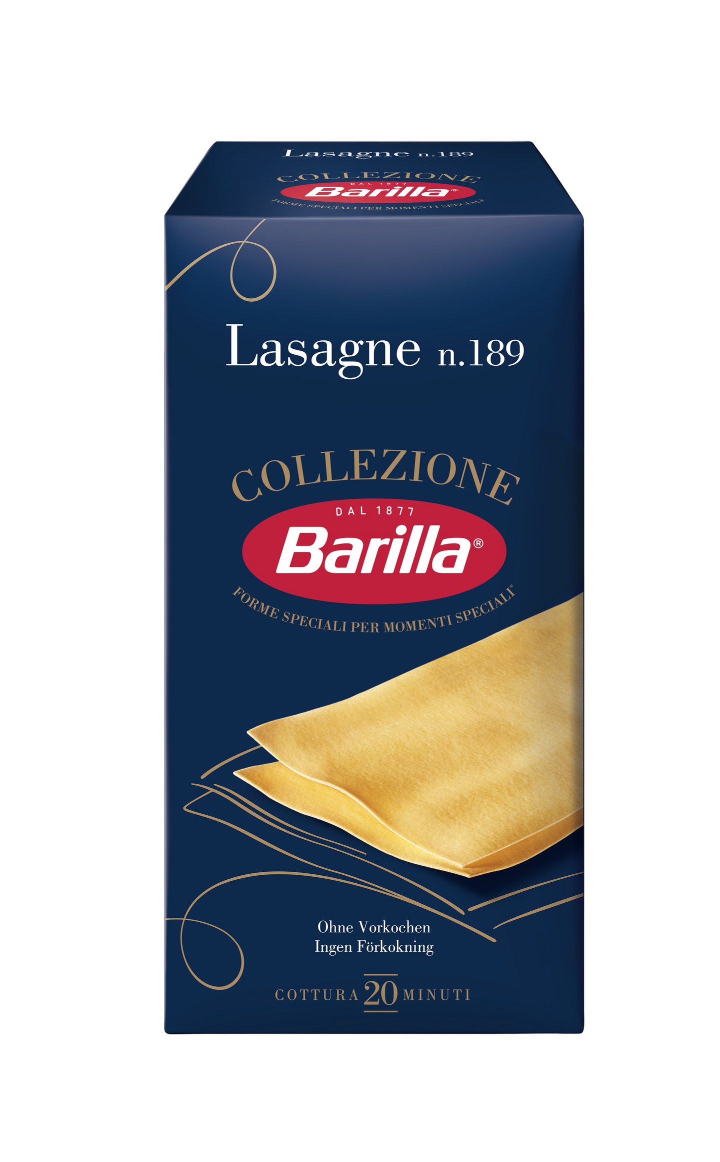 Barilla Collezione Lasagne durumvehnästä valmistettu pasta 500g | K-Ruoka  Verkkokauppa