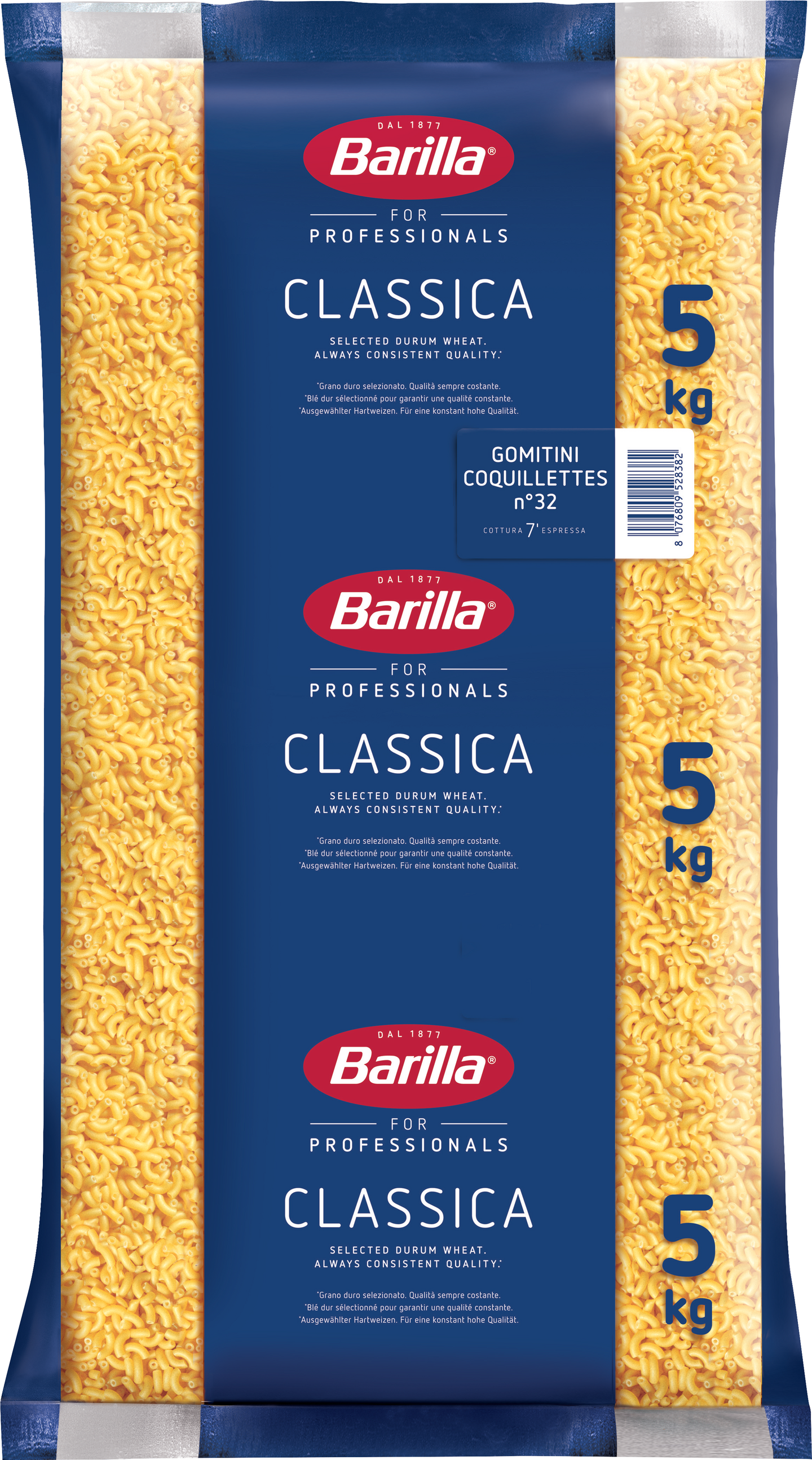 Barilla Coquillettes/Comitini pasta 5kg