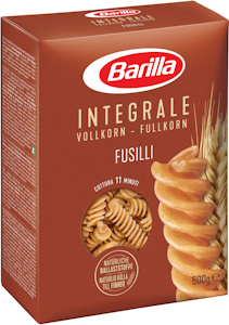 Barilla Täysjyvä Fusilli pasta 500g