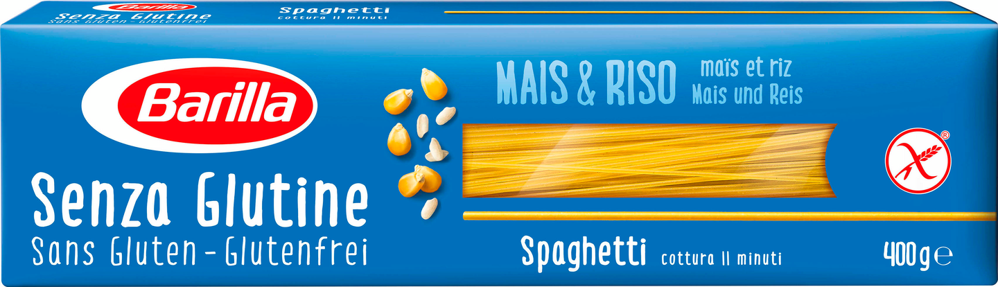 Barilla Spaghetti gluteeniton pasta 400g | K-Ruoka Verkkokauppa