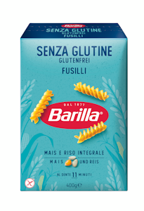 Barilla Fusilli gluteeniton pasta 400g