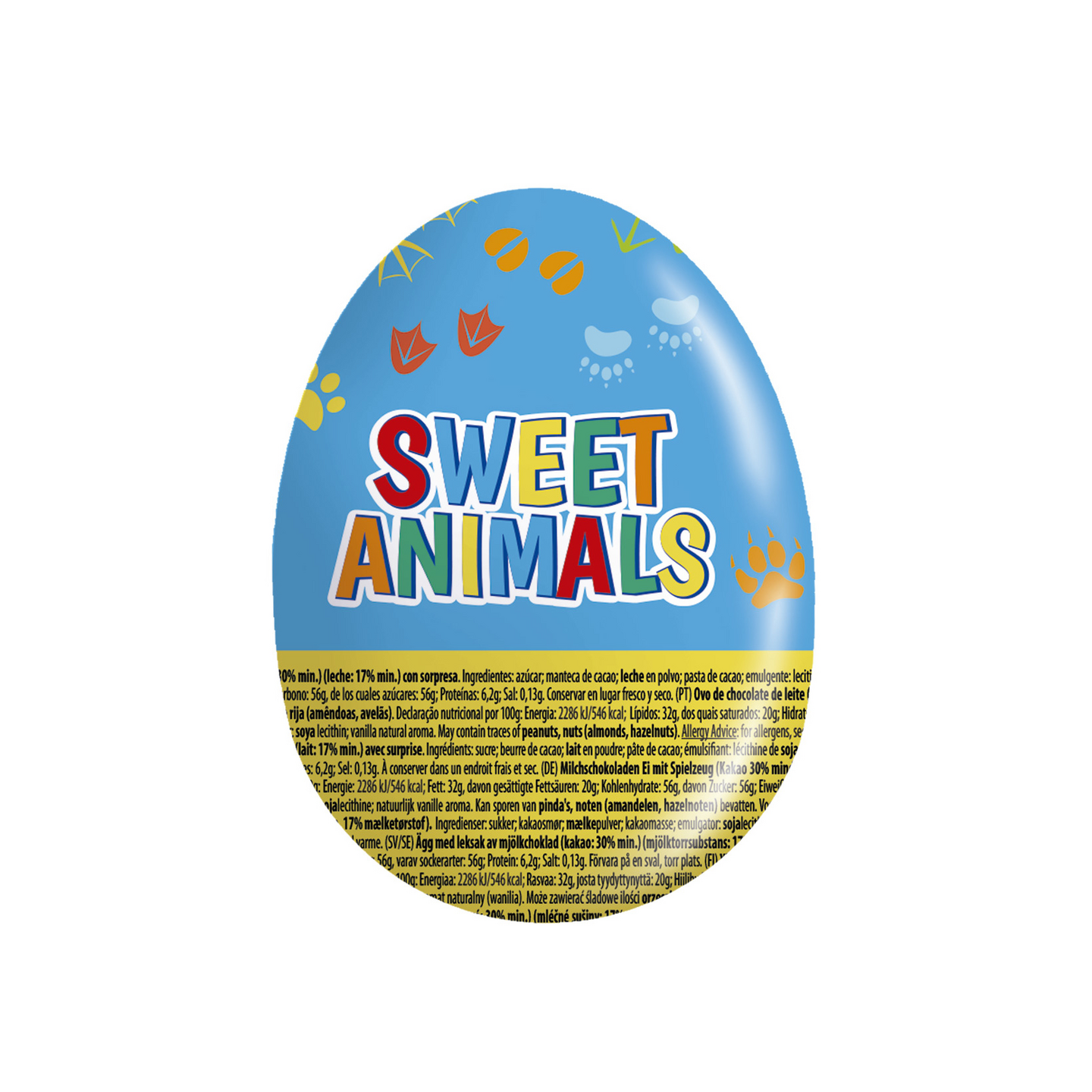 Sweet animals suklaayllätysmuna 20g