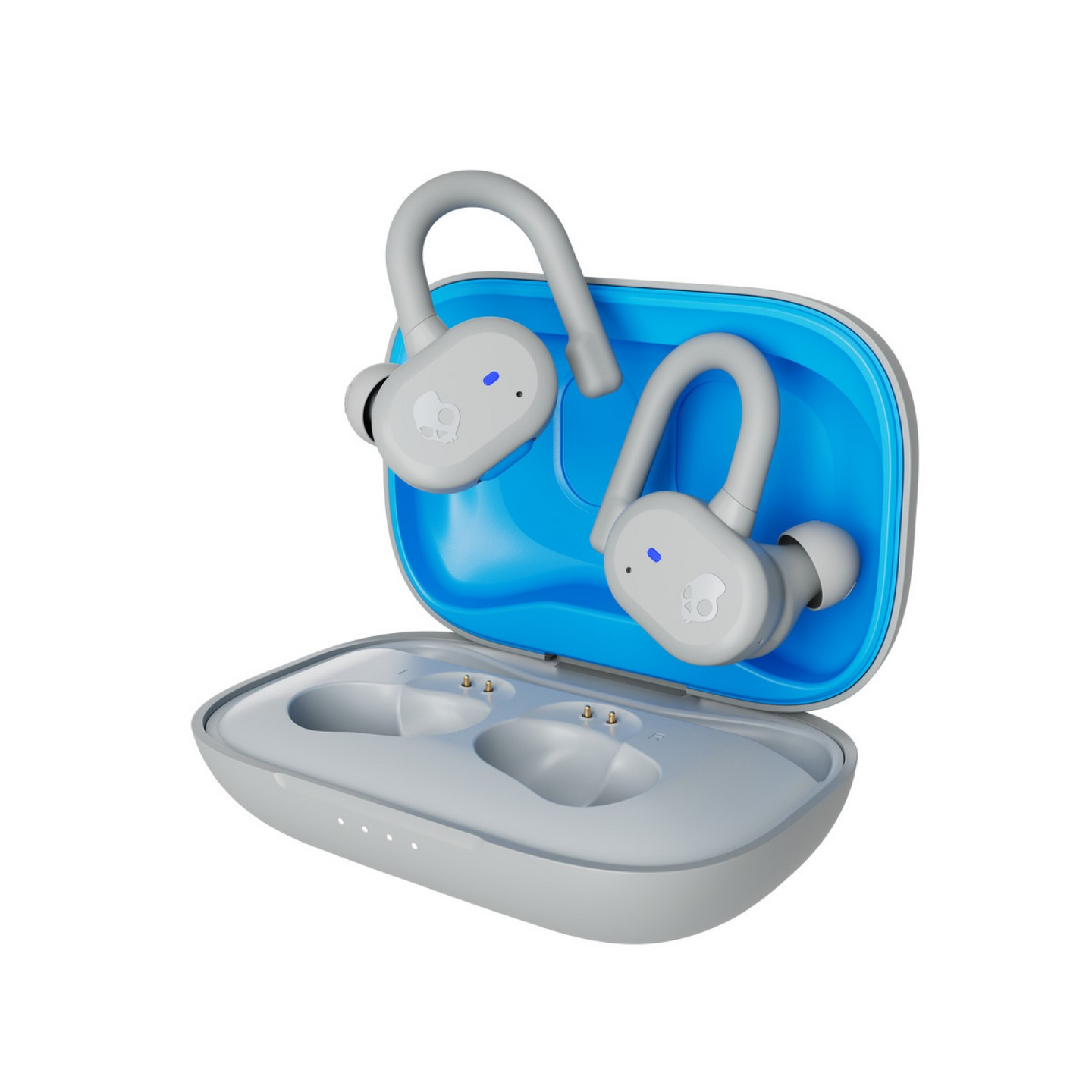 Skullcandy Push Active -langattomat urheilunappikuulokkeet, harmaa