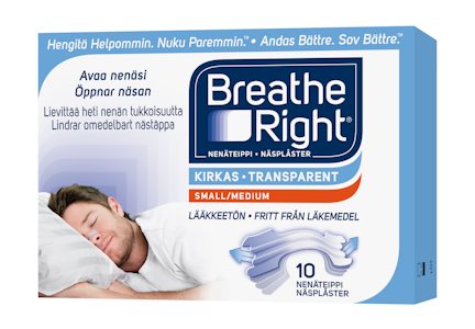 Breathe Right nenäteippi 10 kpl