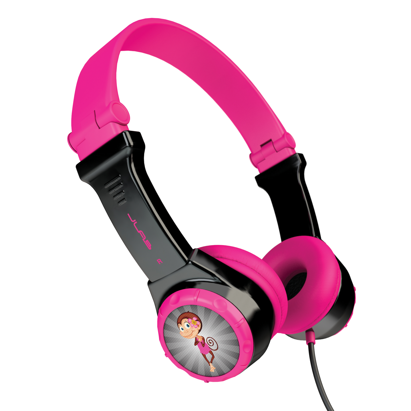 JLab JBuddies -lasten sankakuulokkeet, pinkki