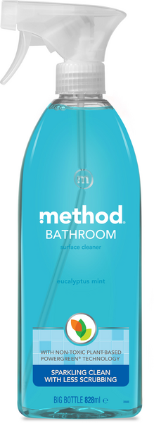 Method kylpyhuoneen puhdistusspray 828ml eucalyptus mint