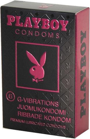 Playboy kondomi 6kpl G-vibrations