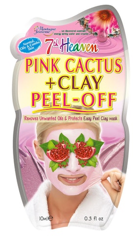 7th Heaven Pink Cactus + Clay Peel-off kasvonaamio 10ml