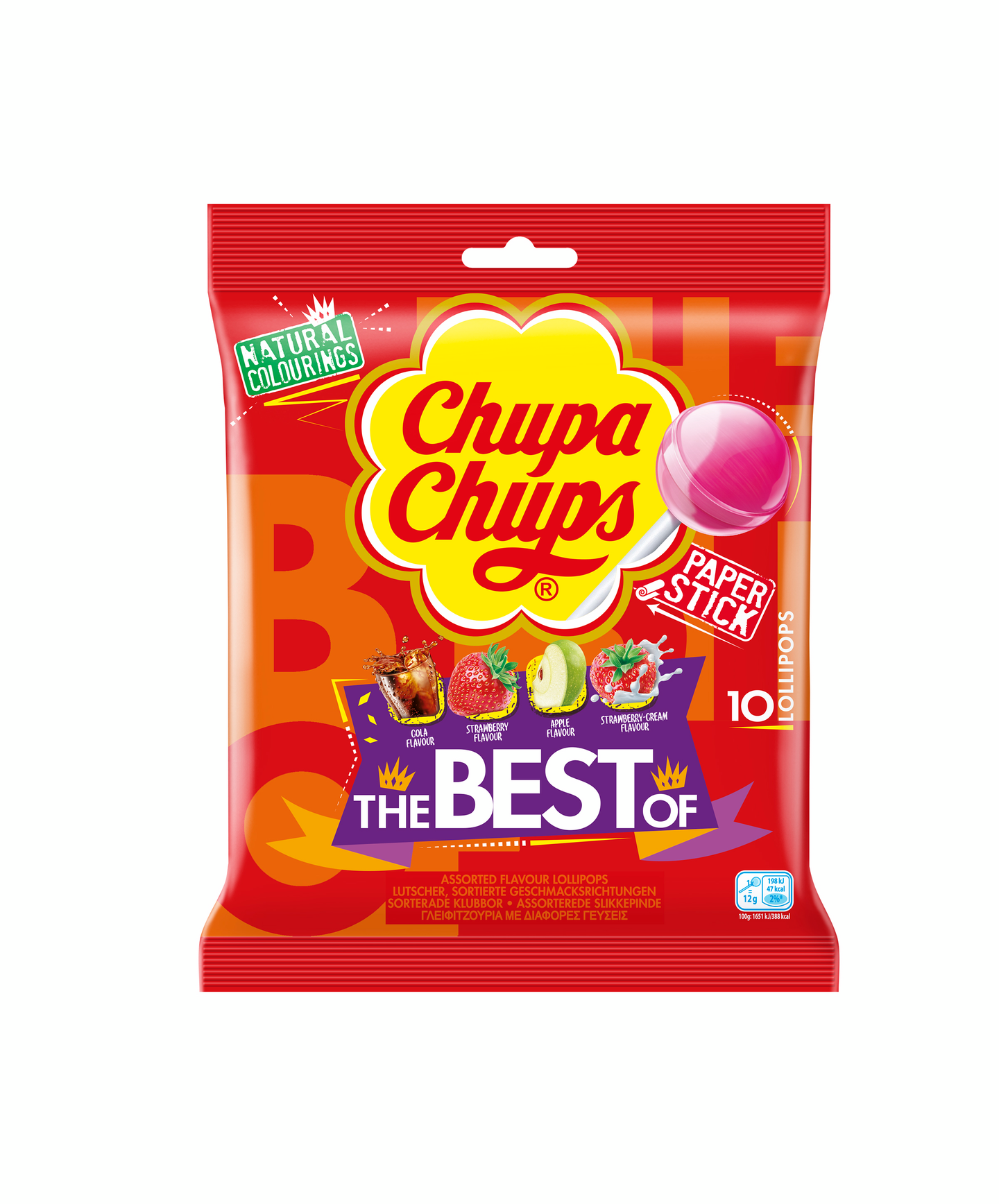 Chupa Chups The Best Of tikkari pussi 120g