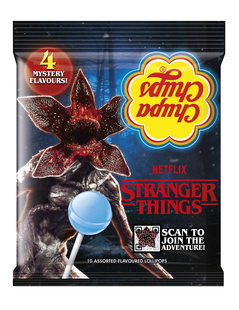 Chupa Chups Stranger Things - Upside Down tikkaripussi 120g - HoReCa ...