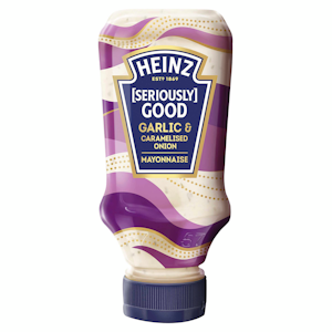 Heinz majoneesi 220ml valkosipuli & karamelisoitu sipuli