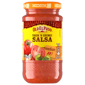 Old El Paso Thick ’N Chunky Salsa medium 226g