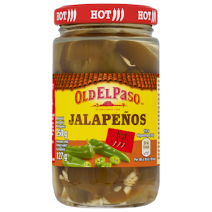 Old El Paso jalapeno viipaleet 250G/127g