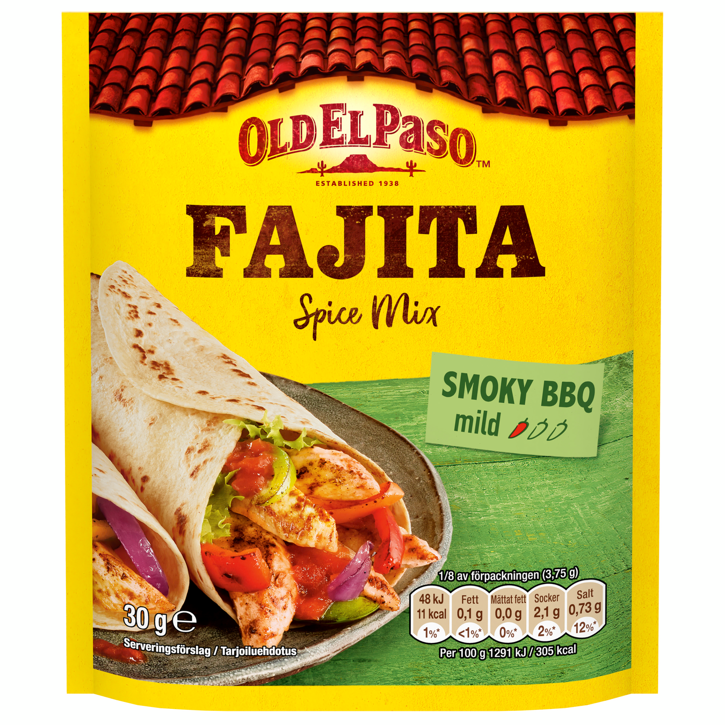 Old El Paso Fajita Spice Mix mausteseos 30g