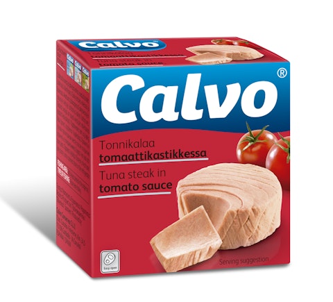 Calvo tonnikalaa tomaattikastikkeessa 80g/52g