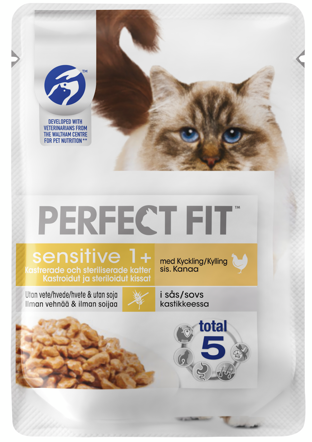 Perfect fit sensitive 85g kana — HoReCa-tukku Kespro