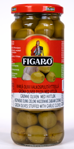 Figaro oliivi 345/190g valkosipulitäyte