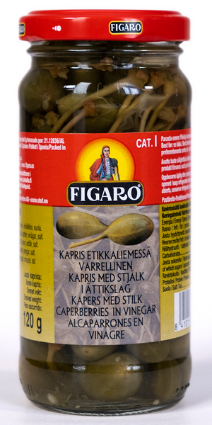 Figaro kapris etikkaliemessä varrellinen 240g/120g