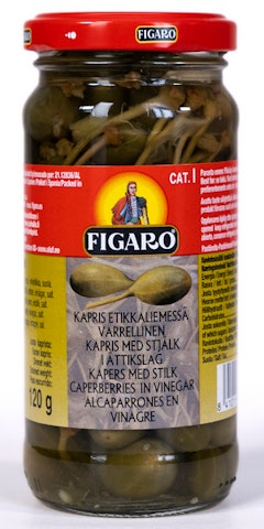 Figaro kapris etikkaliemessä varrellinen 240g/120g