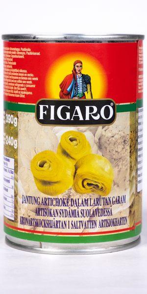 Figaro artisokansydämiä suolavedessä 390g/240g