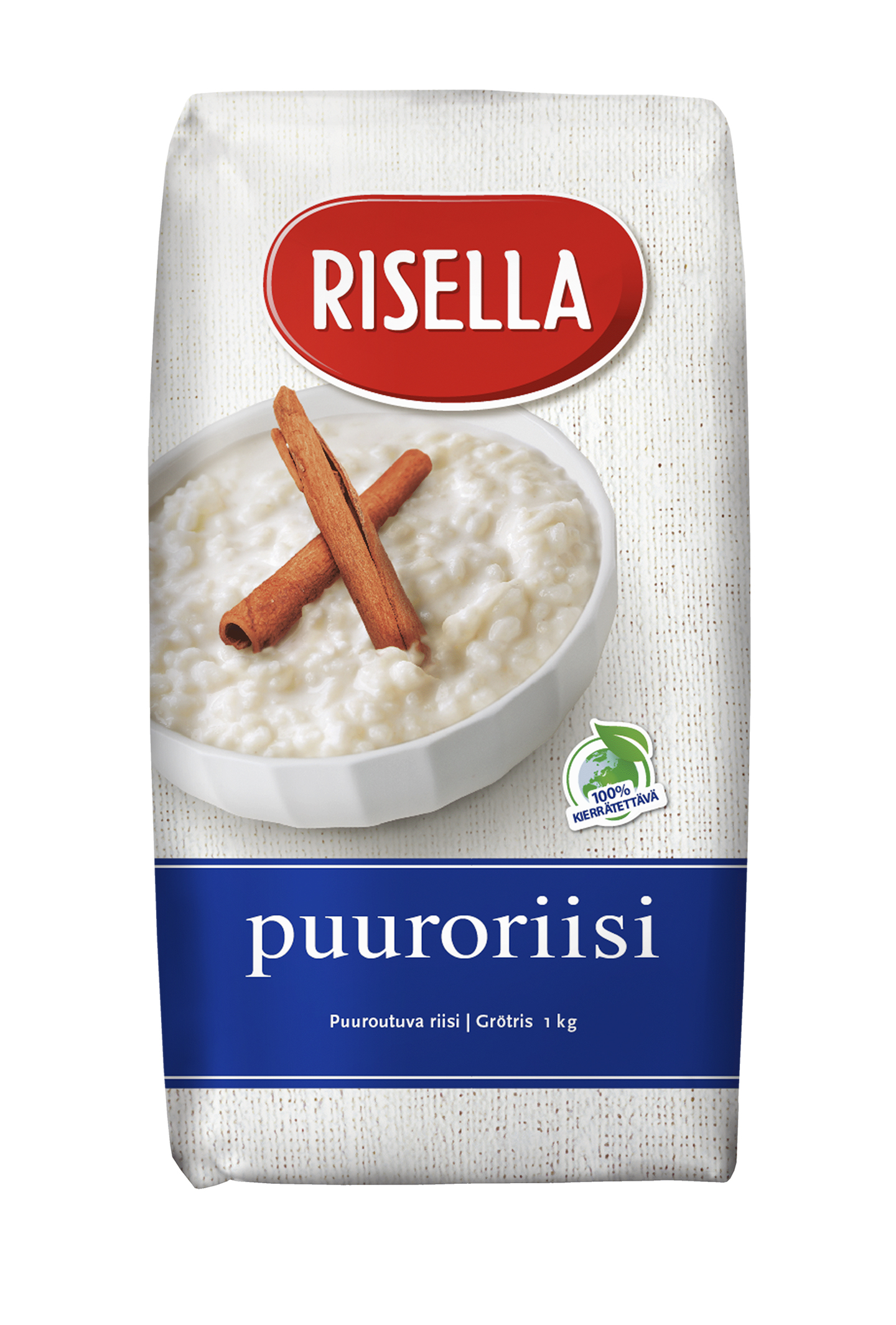 Risella Puuroriisi 1kg PUOLILAVA