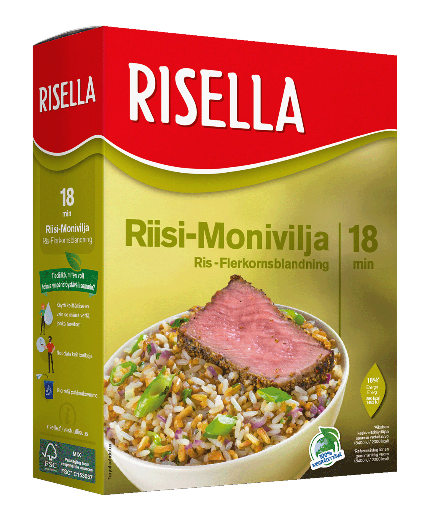 Risella riisi-monivilja 800g