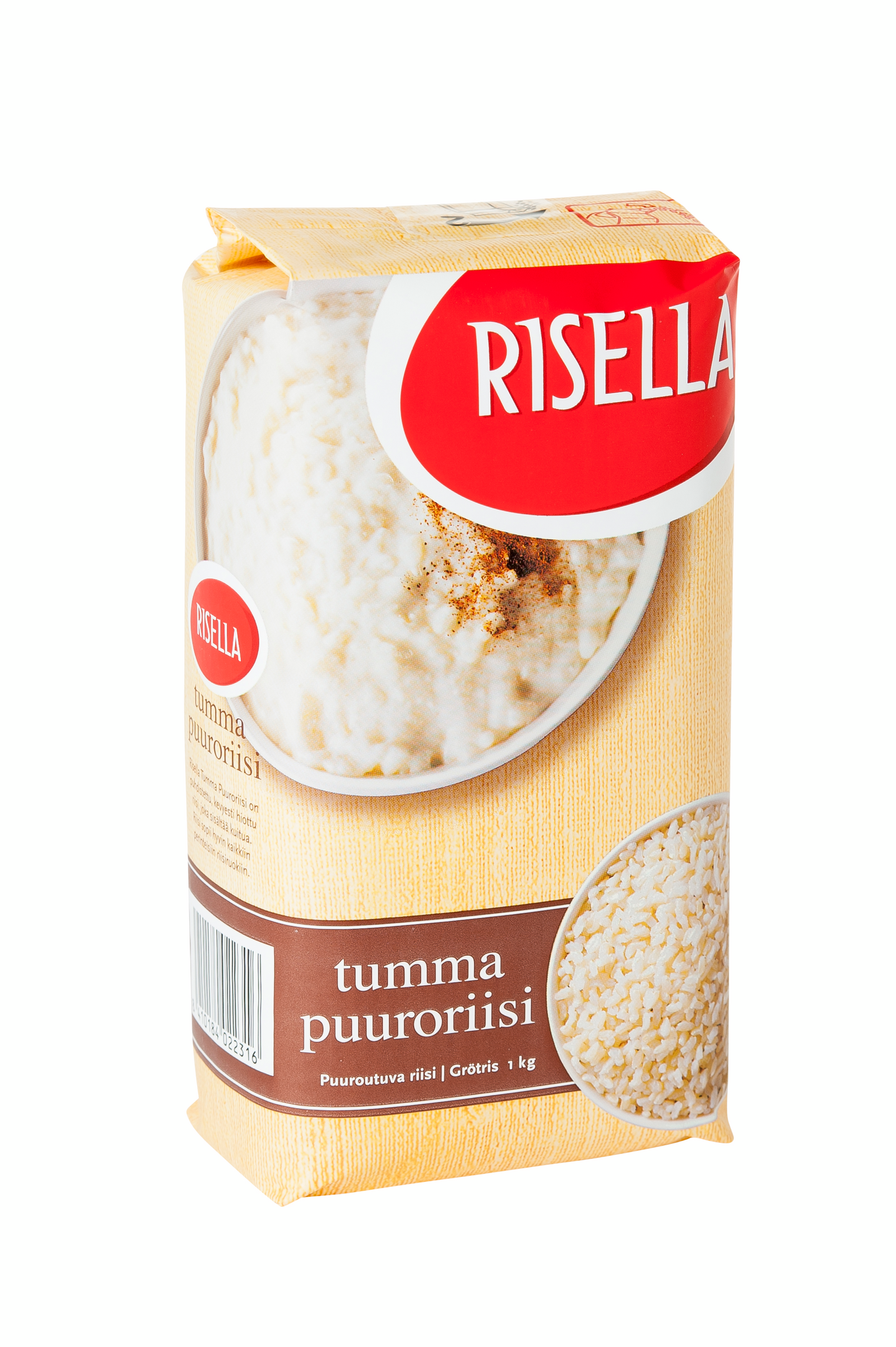 Risella tumma puuroriisi 1kg | K-Ruoka Verkkokauppa