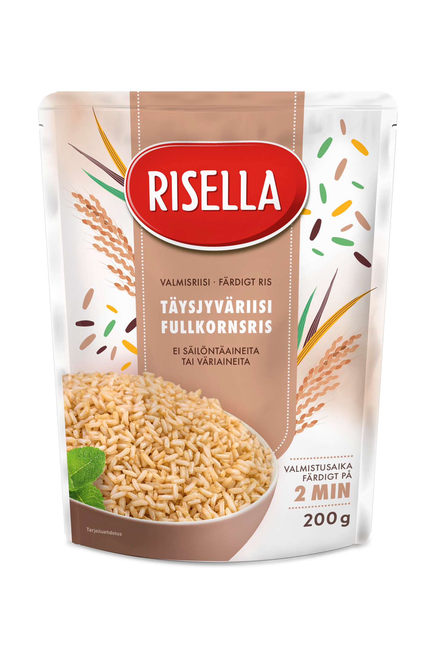 Risella Täysjyvä valmisriisi 200g