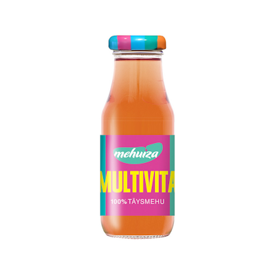 Mehuiza 100% appelsiini-porkkana-sitruuna ACE monivitamiini täysmehu 0,2L
