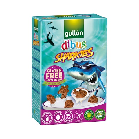 Gullon Dibus Sharkies 250g glut.