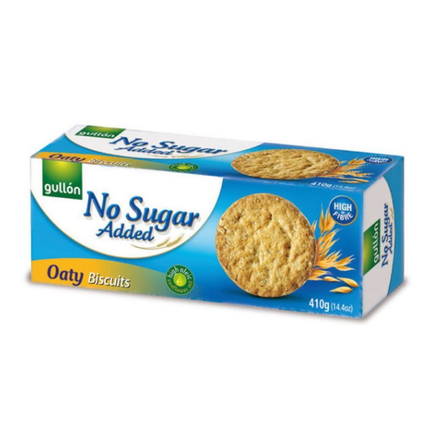 Gullón Oaty Biscuits No Sugar Added 410g