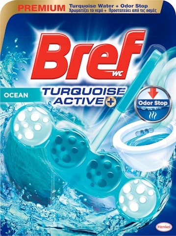 Bref wc-raikastin 50g Turquoise Active Ocean