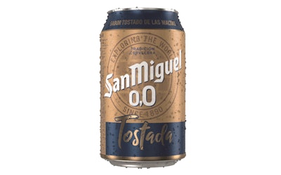 San Miguel Tostada olut 0,0% 0,33l - kuva