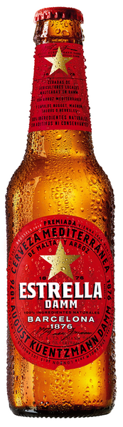 Estrella Damm lager 4,6% 0,33l klp