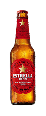 Estrella Damm lager 4,6% 0,33l klp