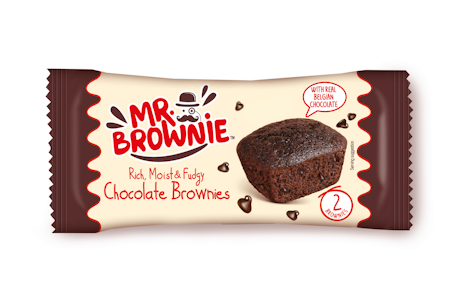 Mr. Brownie 2kpl/50g Chocolate Brownies