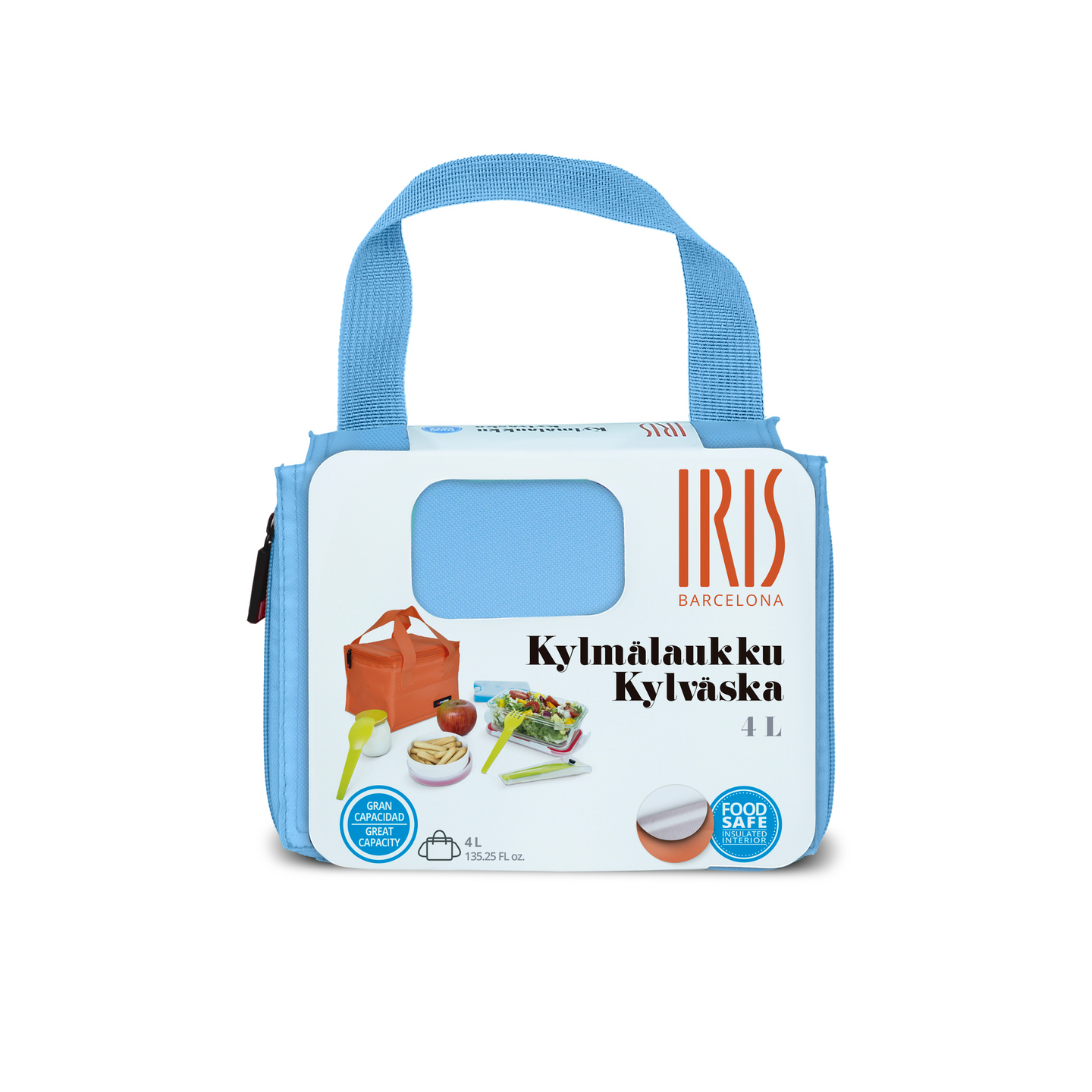 Iris kylmälaukku merensininen