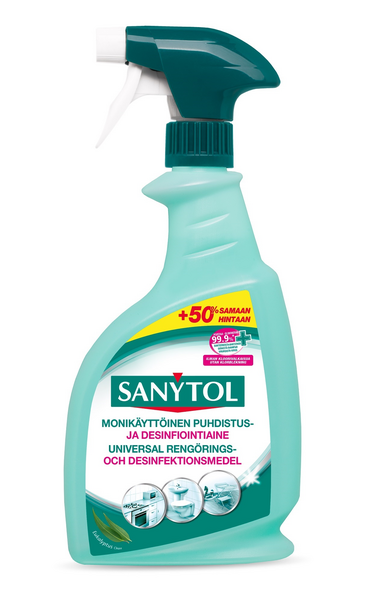 Sanytol yleispuhdistus ja desinfiointiaine 750ml