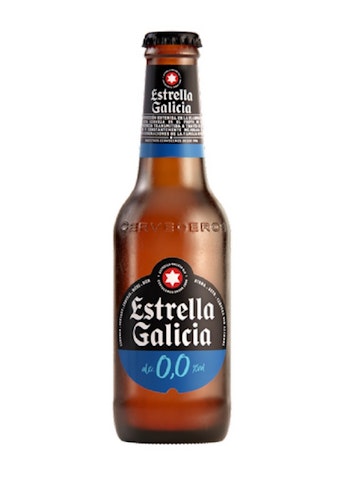 Estrella Galicia lager 0% 0,25l 6-pack